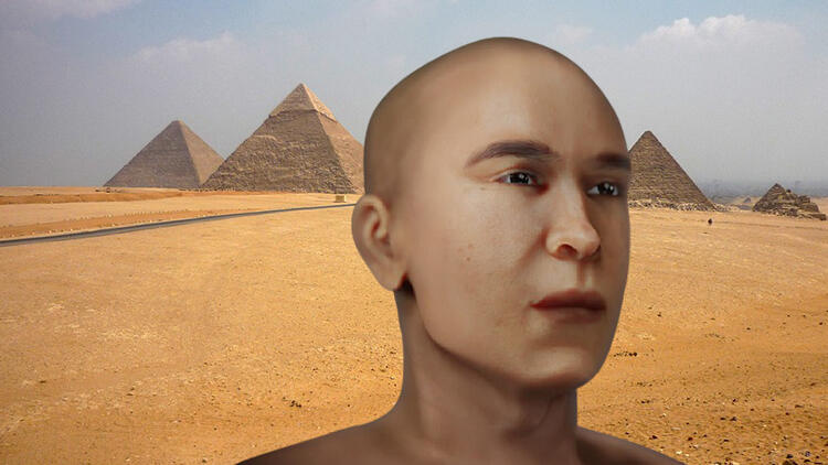 Yüzü 12 bin yıl sonra yeniden canlandırıldı