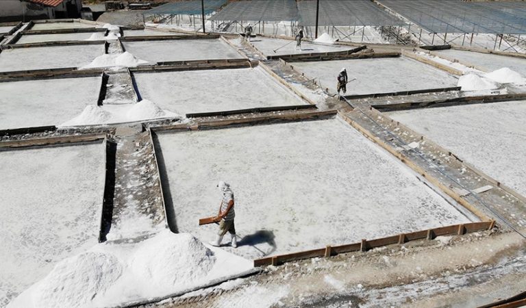 Erzincan’da doğal yöntemlerle çıkarılan Kemah tuzu tescillendi